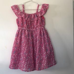 Gymboree Girls Pink Floral Dress